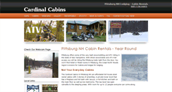 Desktop Screenshot of cardinalcabins.com